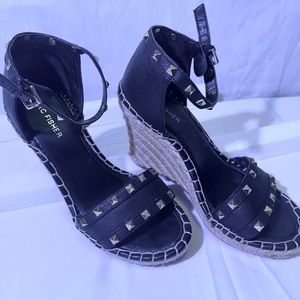 Lightly used MARC FISHER WEDGES size 8